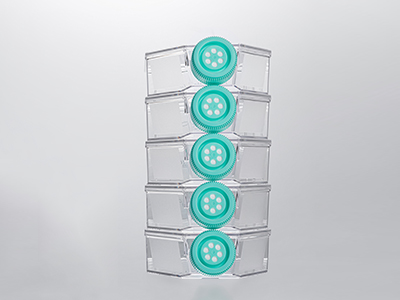 0.22μm疏水濾膜蓋，通氣阻水，高效阻菌；